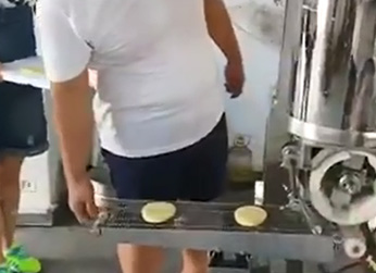 automatic burger patty forming machine