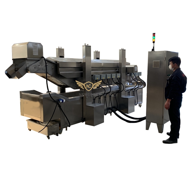 Continuous frying machine exported to Indonesia