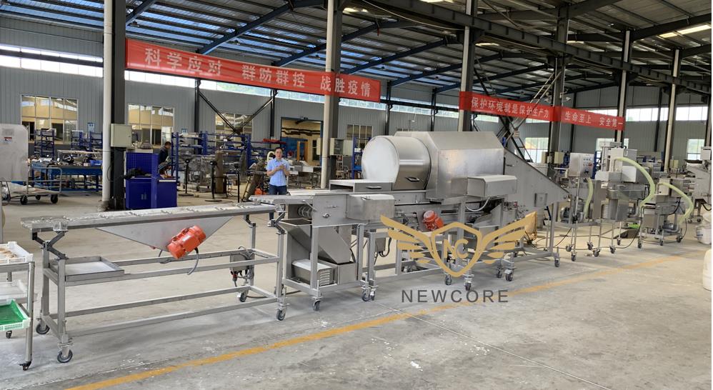 fried chicken machine shipped to India